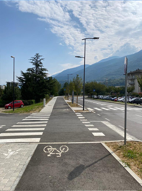 Codazzi Impianti Elettrici - illuminazione pubblica Sondrio via Giuliani