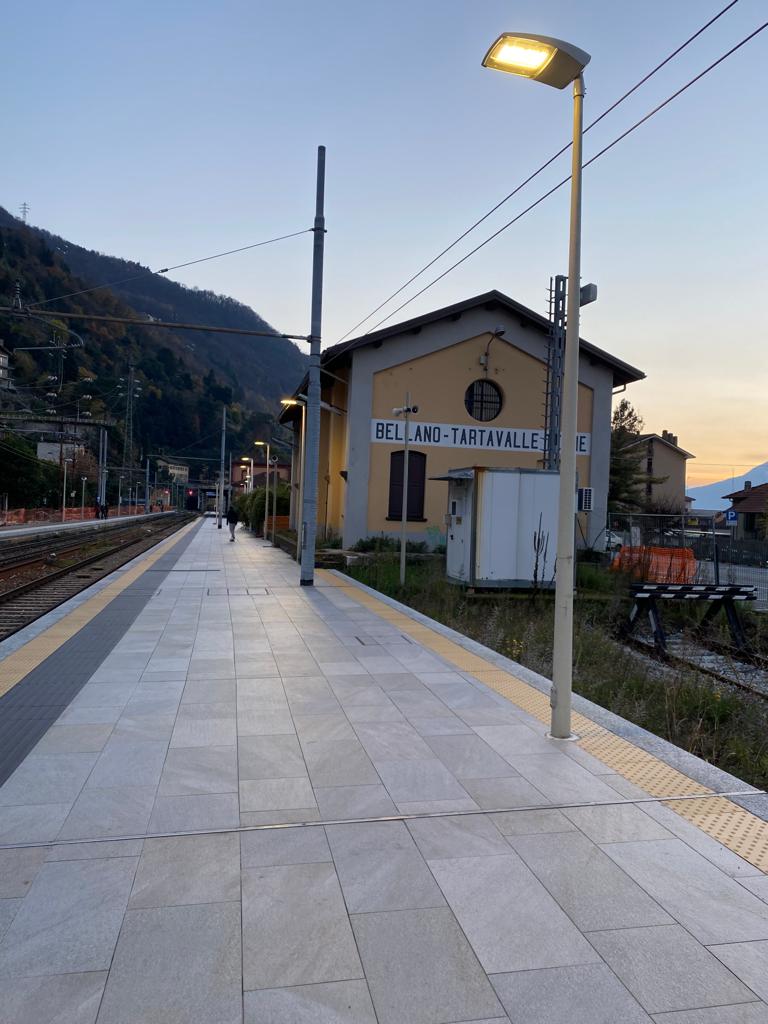 Codazzi Impianti Elettrici - stazione ferroviaria di Bellano